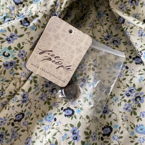 Free People Petunia smocked floral mini dress - Picture 9 of 14